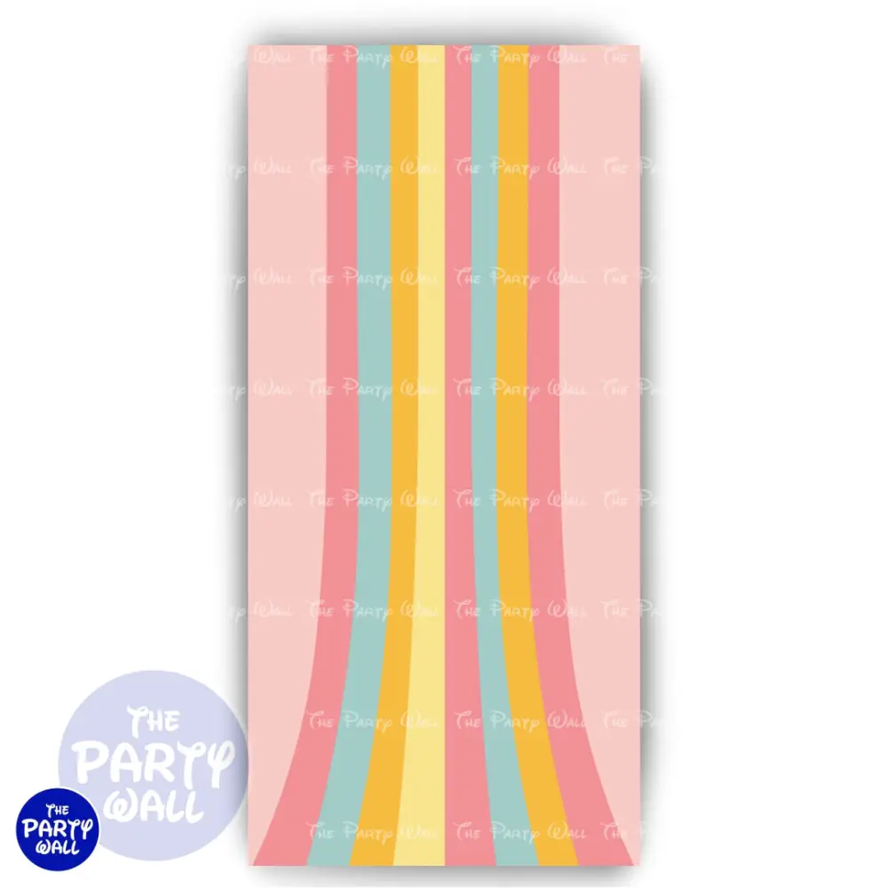 Groovy - Funda para mampara de punta redonda o rectangular The Party Wall