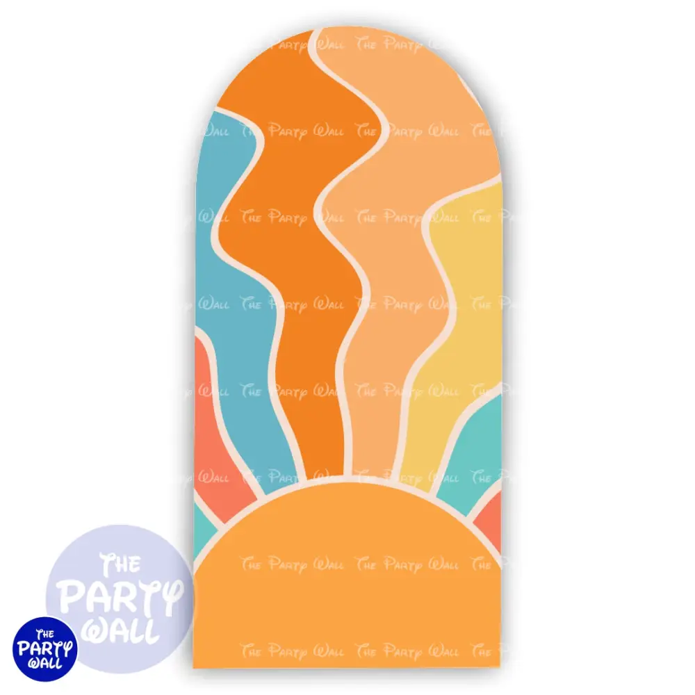 Groovy - Funda para mampara de punta redonda o rectangular The Party Wall