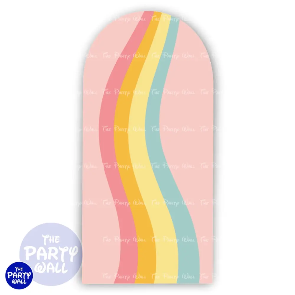 Groovy - Funda para mampara de punta redonda o rectangular The Party Wall