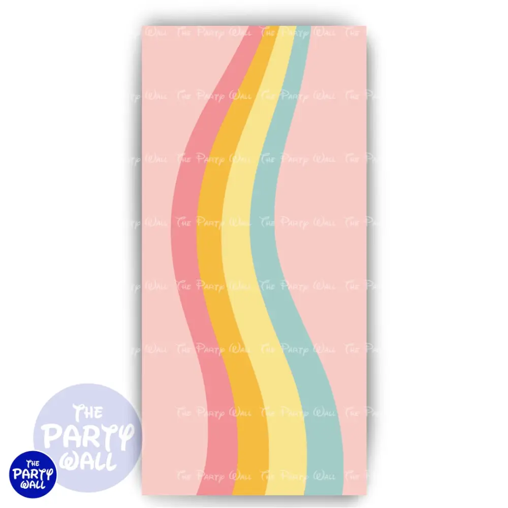 Groovy - Funda para mampara de punta redonda o rectangular The Party Wall