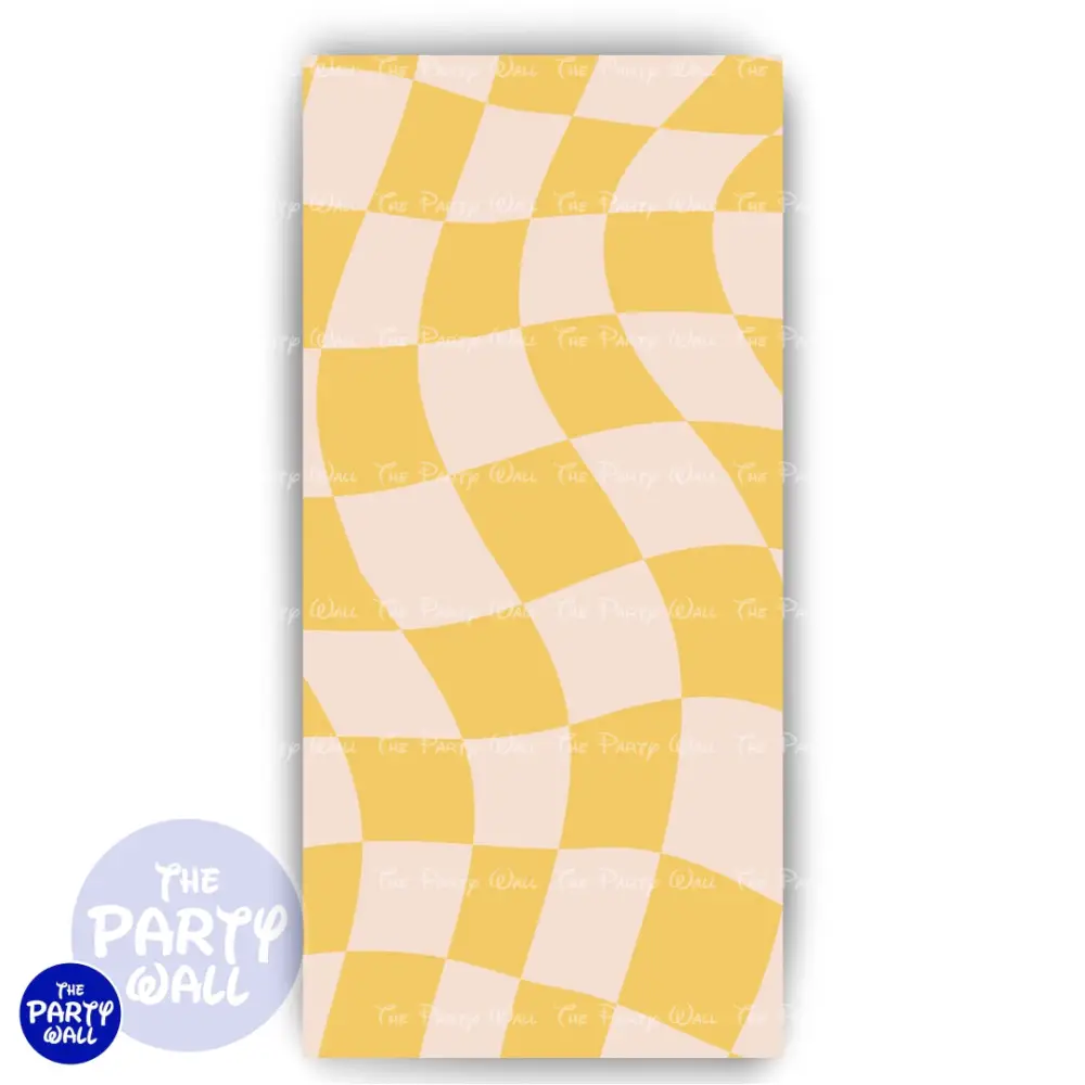 Groovy - Funda para mampara de punta redonda o rectangular The Party Wall