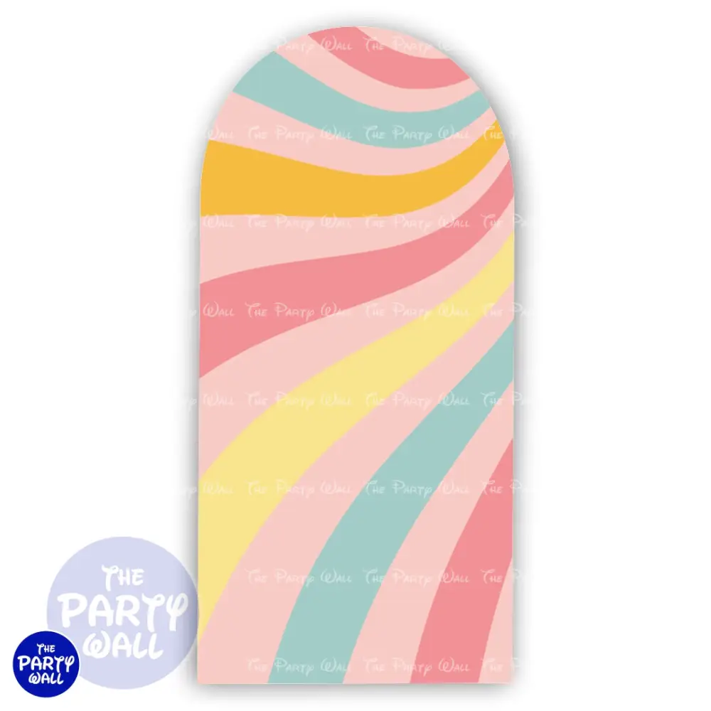 Groovy - Funda para mampara de punta redonda o rectangular The Party Wall