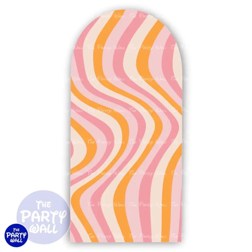 Groovy - Funda para mampara de punta redonda o rectangular The Party Wall