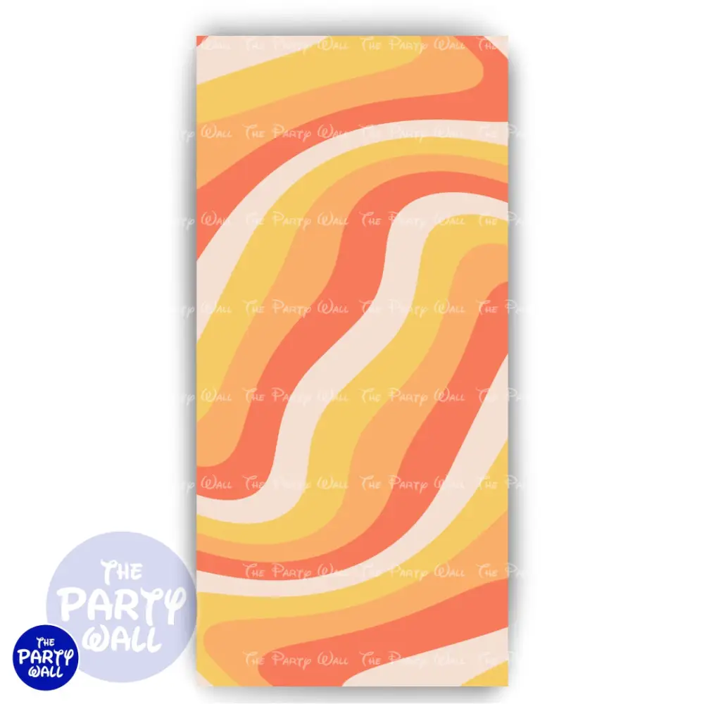 Groovy - Funda para mampara de punta redonda o rectangular The Party Wall