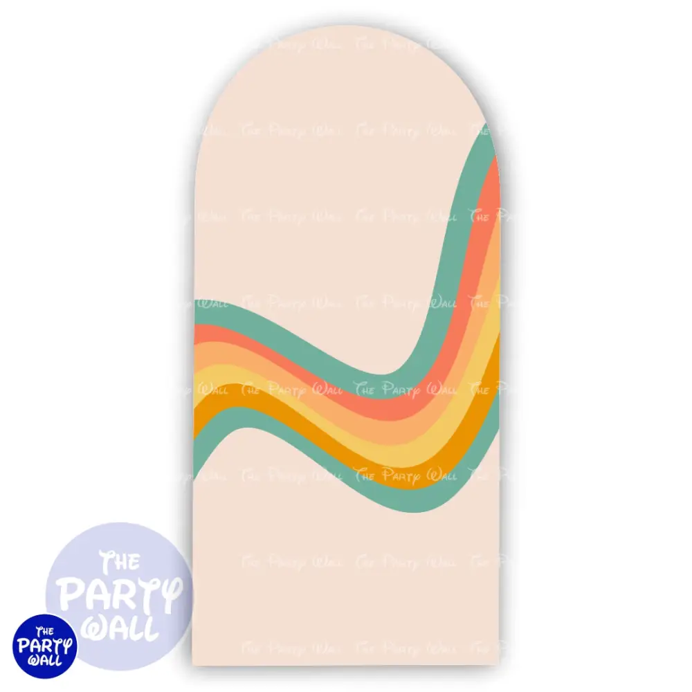 Groovy - Funda para mampara de punta redonda o rectangular The Party Wall