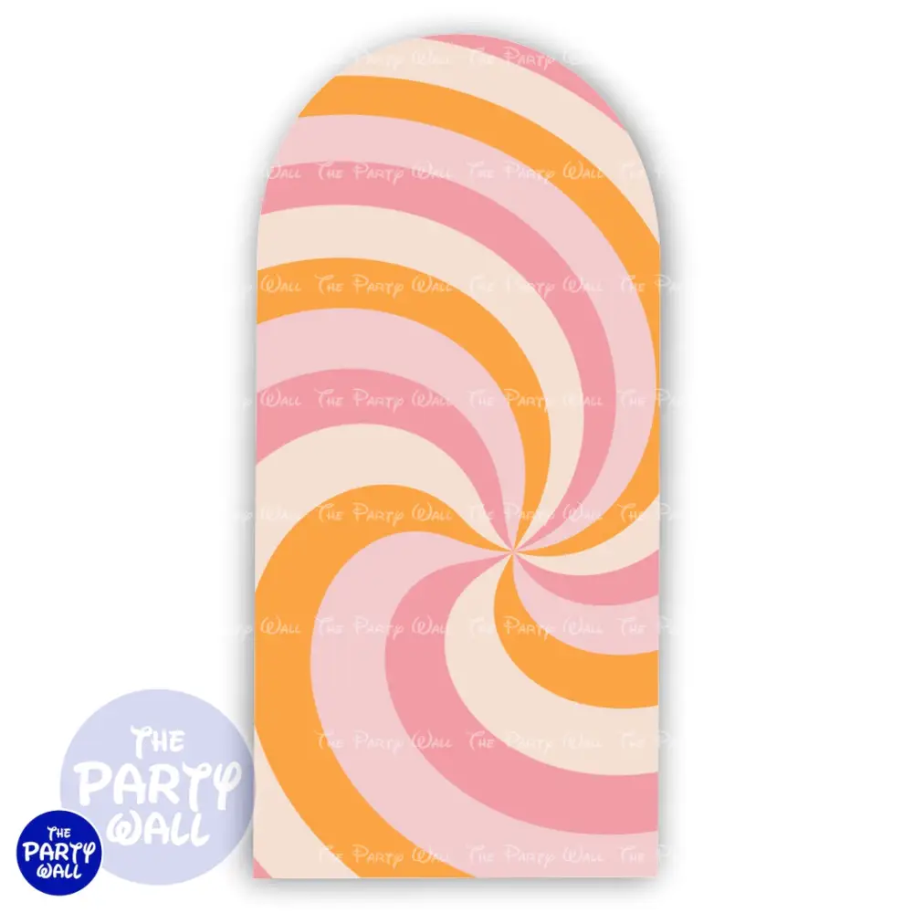 Groovy - Funda para mampara de punta redonda o rectangular The Party Wall
