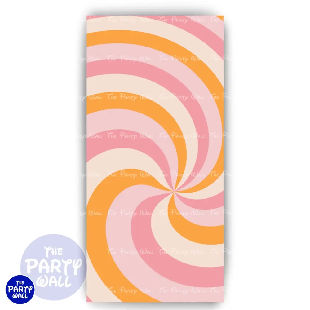 Groovy - Funda para mampara de punta redonda o rectangular The Party Wall