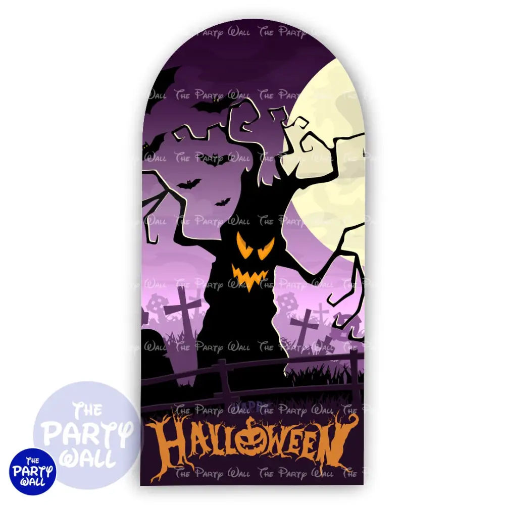 Halloween - Funda para mampara de punta redonda o rectangular The Party Wall