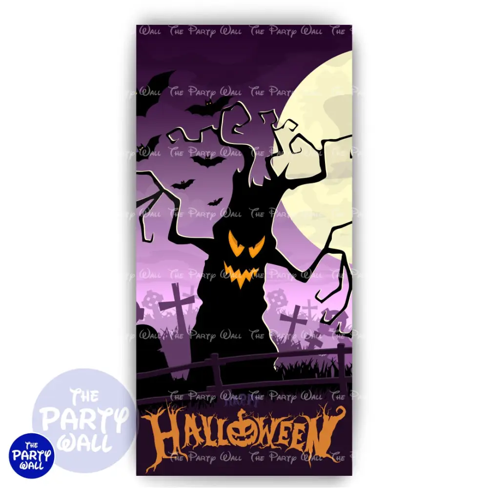 Halloween - Funda para mampara de punta redonda o rectangular The Party Wall
