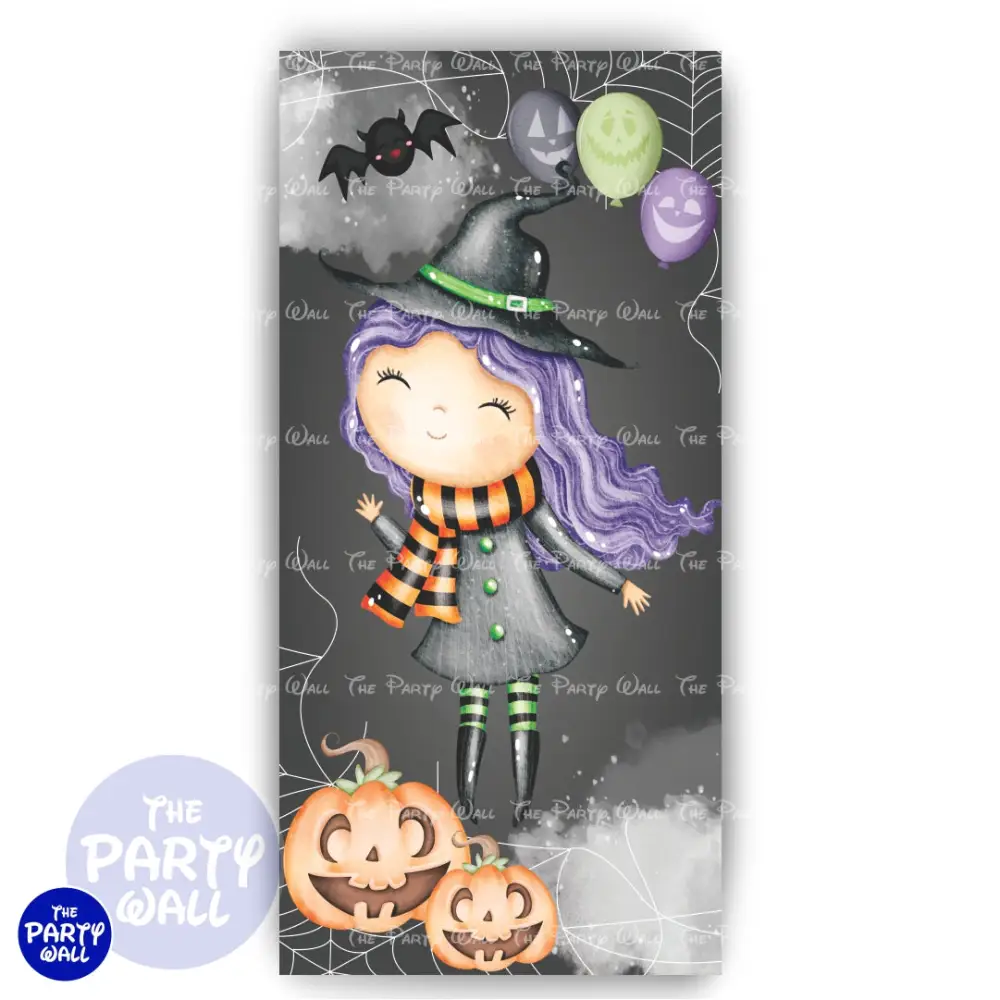 Halloween - Funda para mampara de punta redonda o rectangular The Party Wall