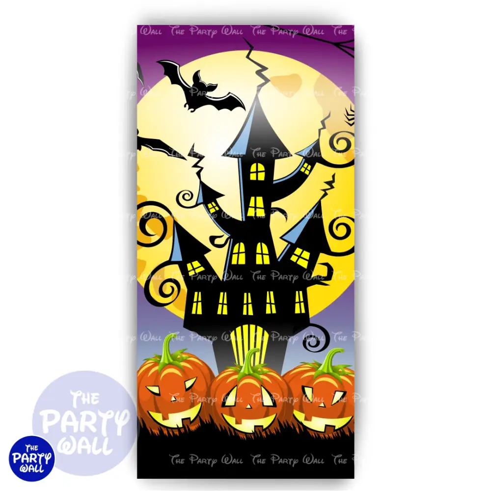 Halloween - Funda para mampara de punta redonda o rectangular The Party Wall