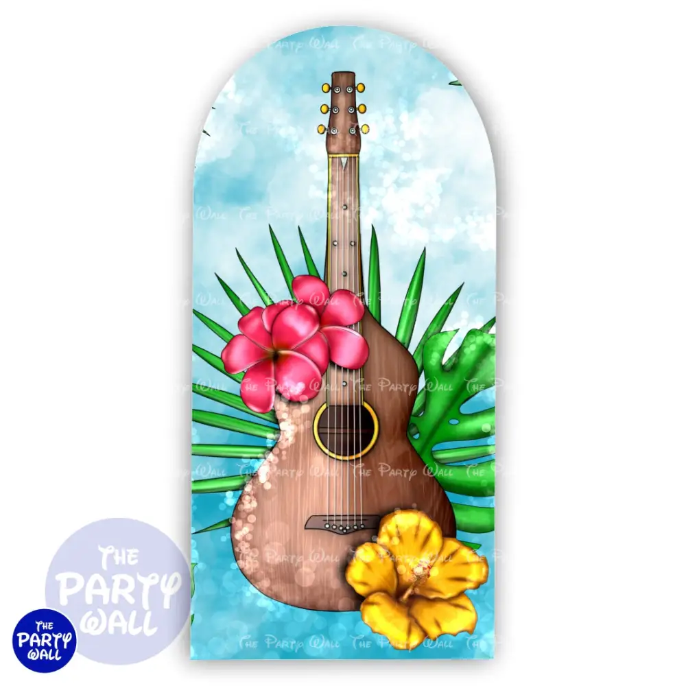 Hawaii - Funda para mampara de punta redonda o rectangular The Party Wall