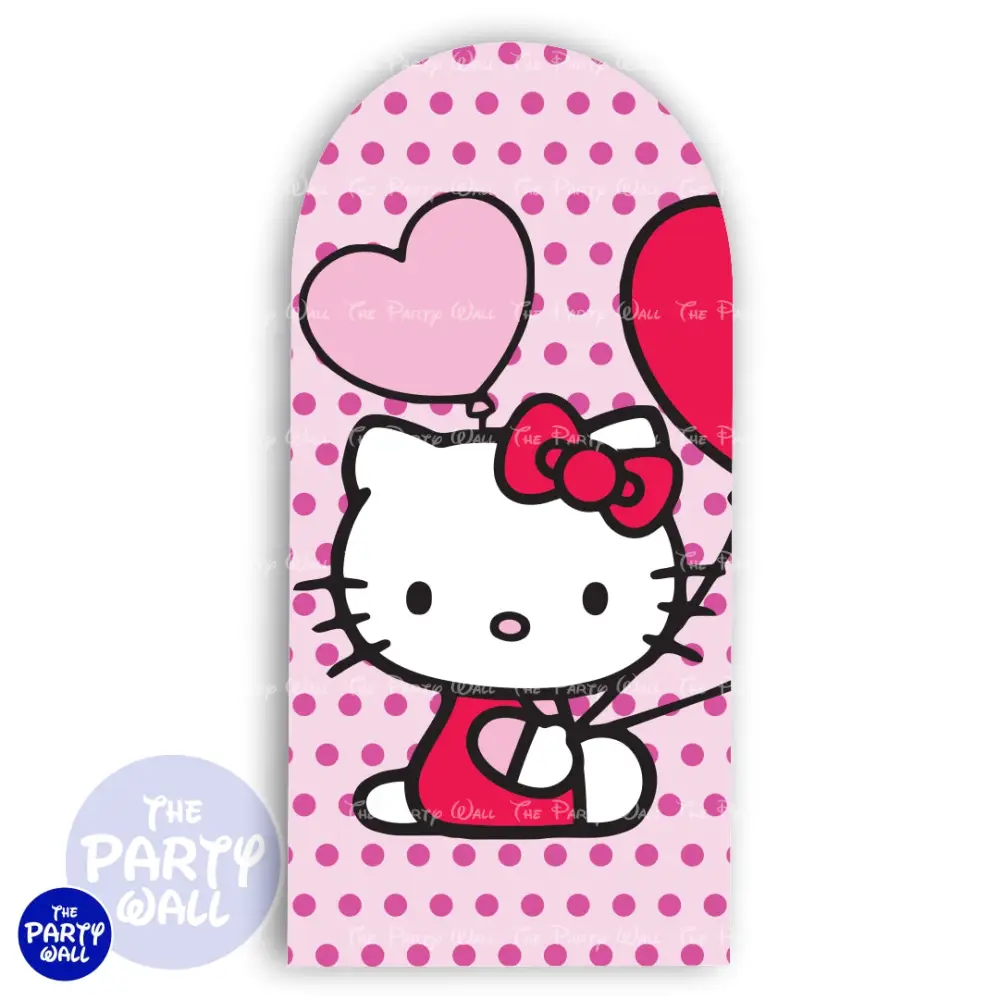 Hello Kitty - Funda para mampara de punta redonda o rectangular The Party Wall