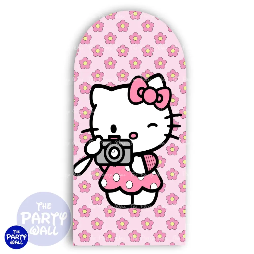 Hello Kitty - Funda para mampara de punta redonda o rectangular The Party Wall