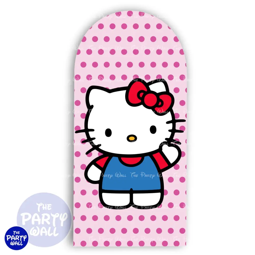 Hello Kitty - Funda para mampara de punta redonda o rectangular The Party Wall