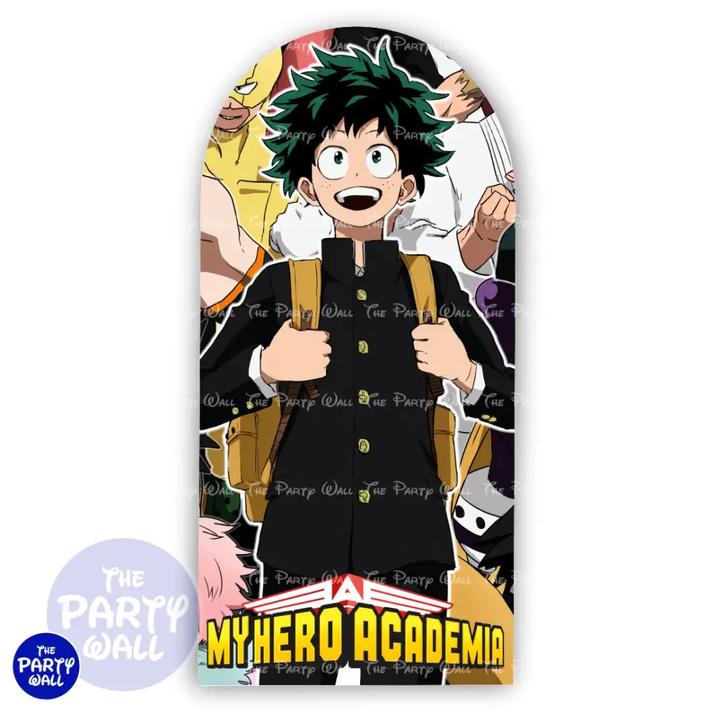 My Hero Academia - Funda para mampara de punta redonda o rectangular The Party Wall