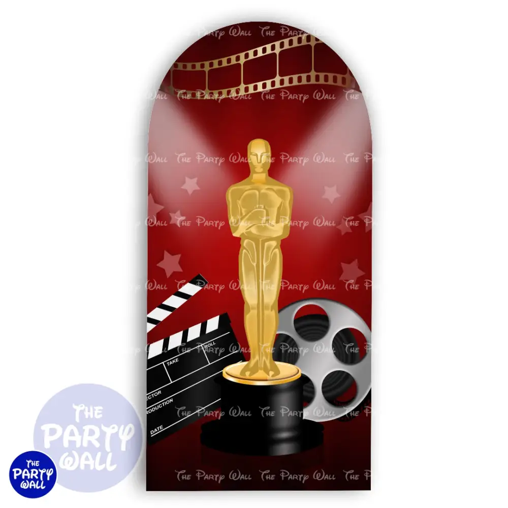 Hollywood - Funda para mampara de punta redonda o rectangular The Party Wall