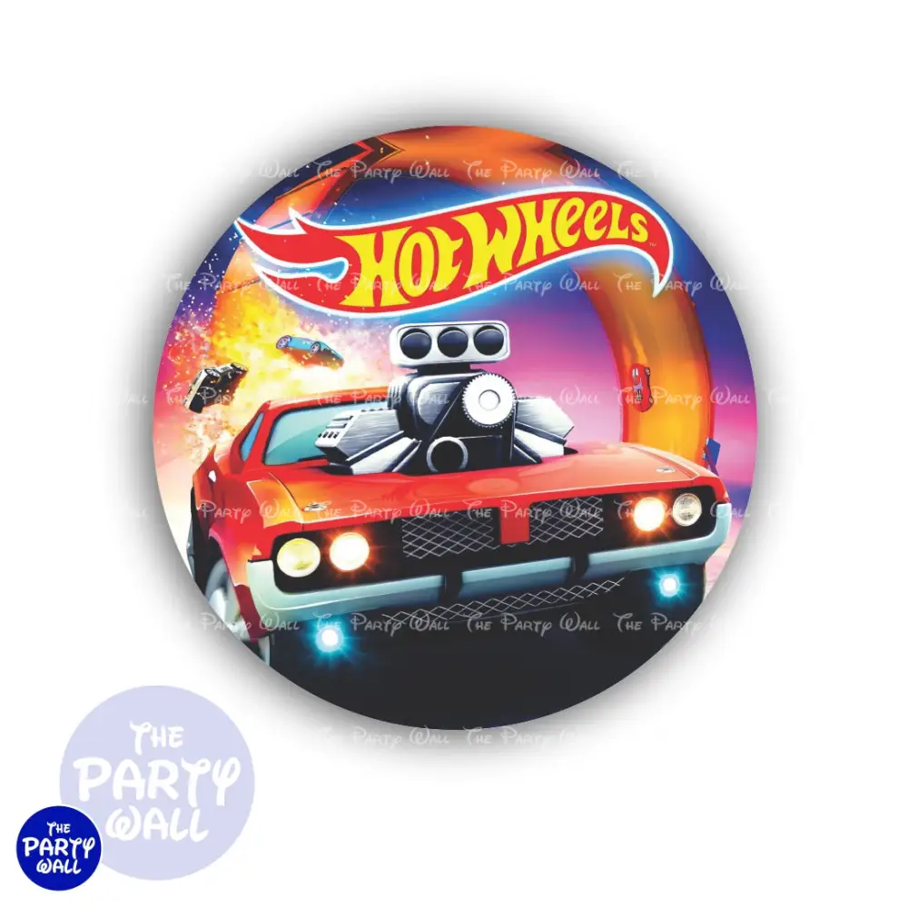 Hot Wheels - Funda para mamá circular The Party Wall