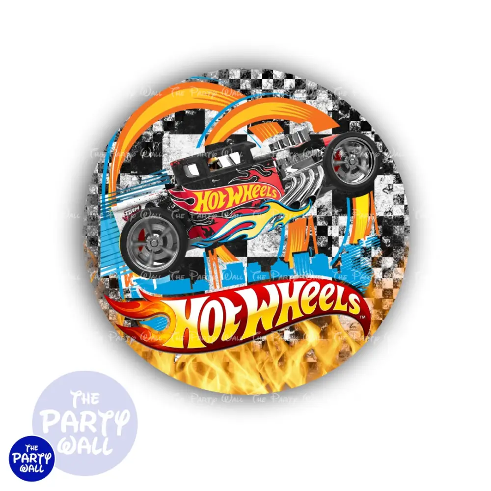 Hot Wheels - Funda para mamá circular The Party Wall