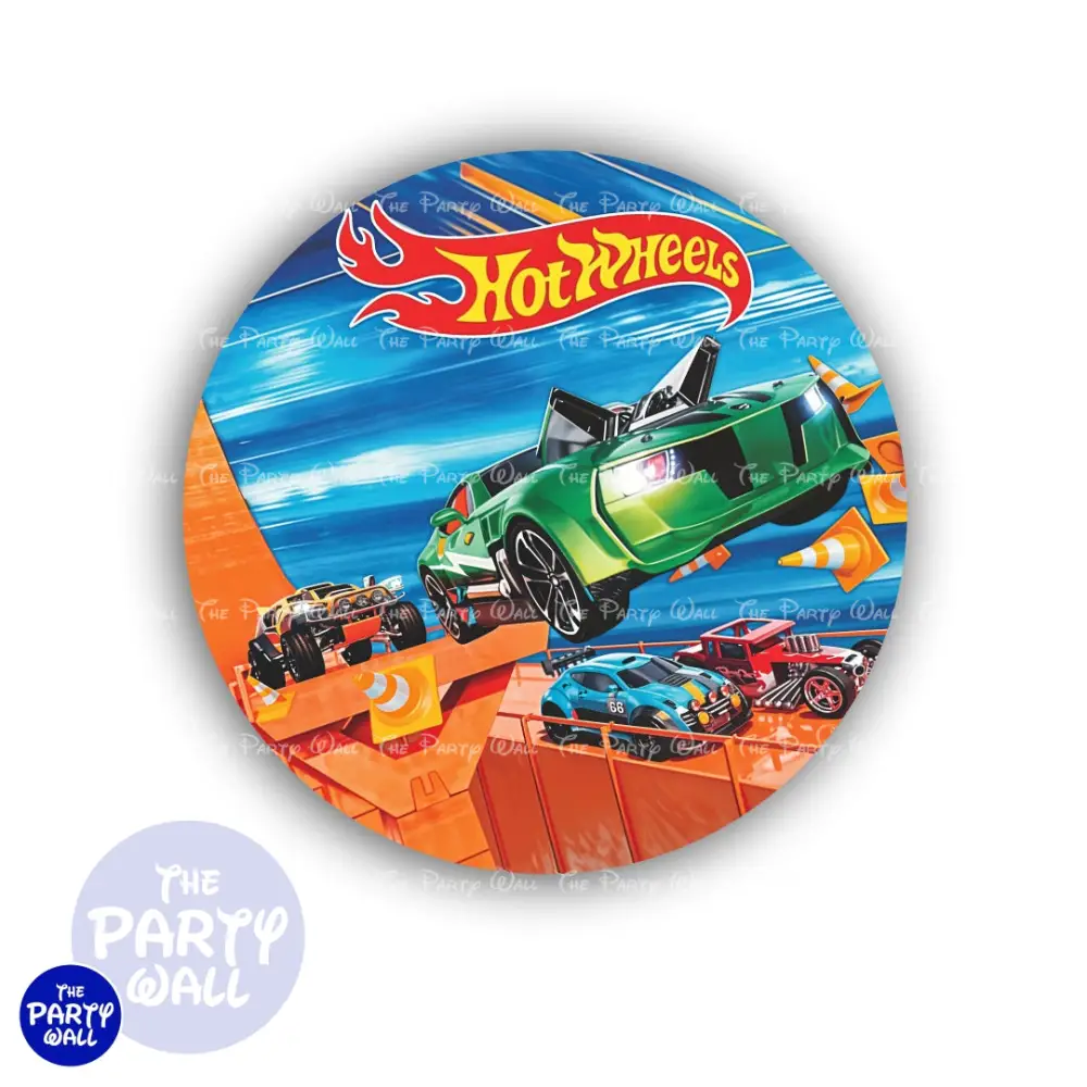 Hot Wheels - Funda para mamá circular The Party Wall