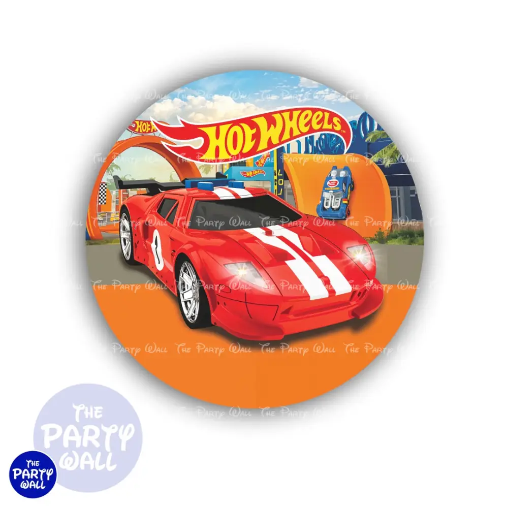 Hot Wheels - Funda para mamá circular The Party Wall