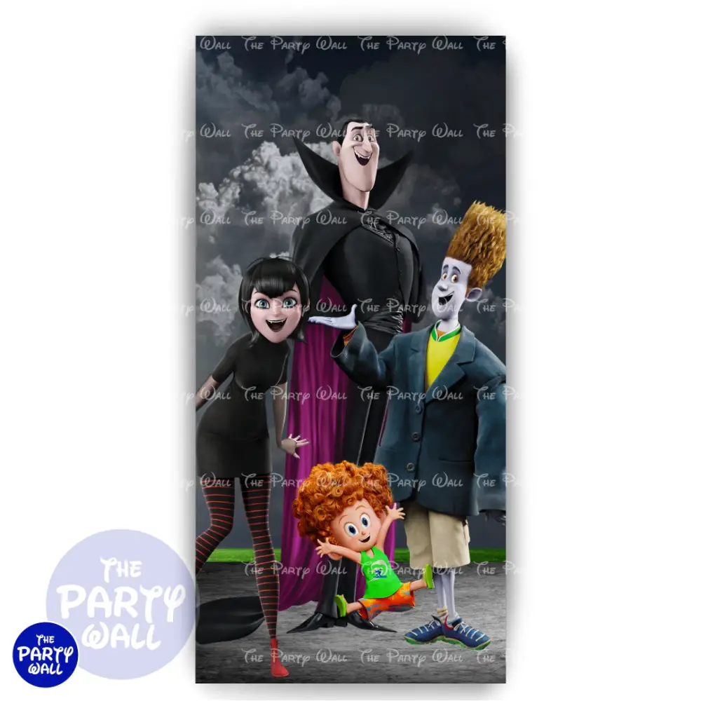 Hotel Transylvania - Funda para mampara de punta redonda o rectangular The Party Wall