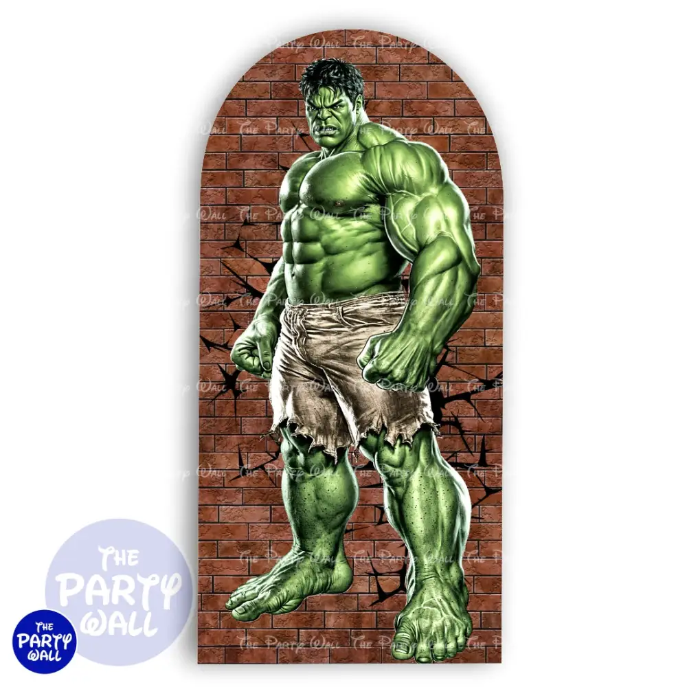 Hulk - Funda para mampara de punta redonda o rectangular The Party Wall