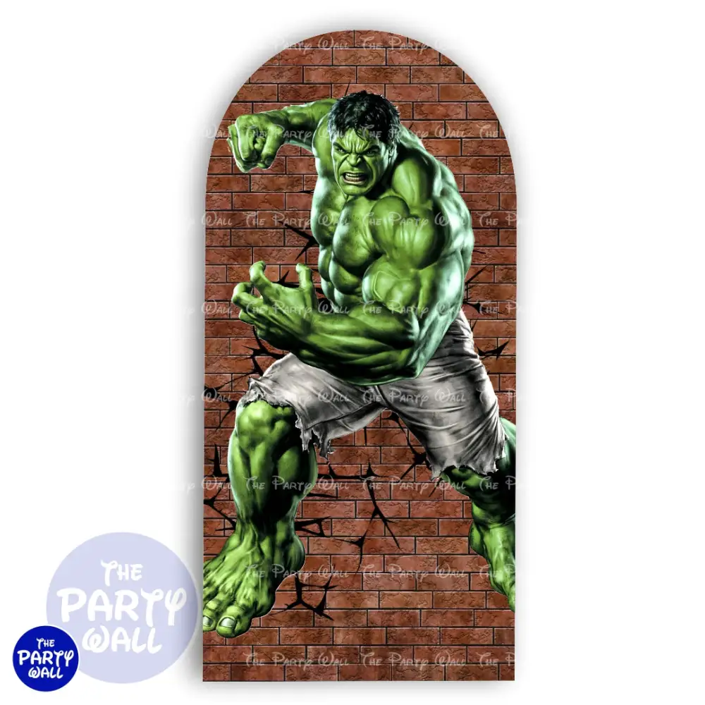 Hulk - Funda para mampara de punta redonda o rectangular The Party Wall