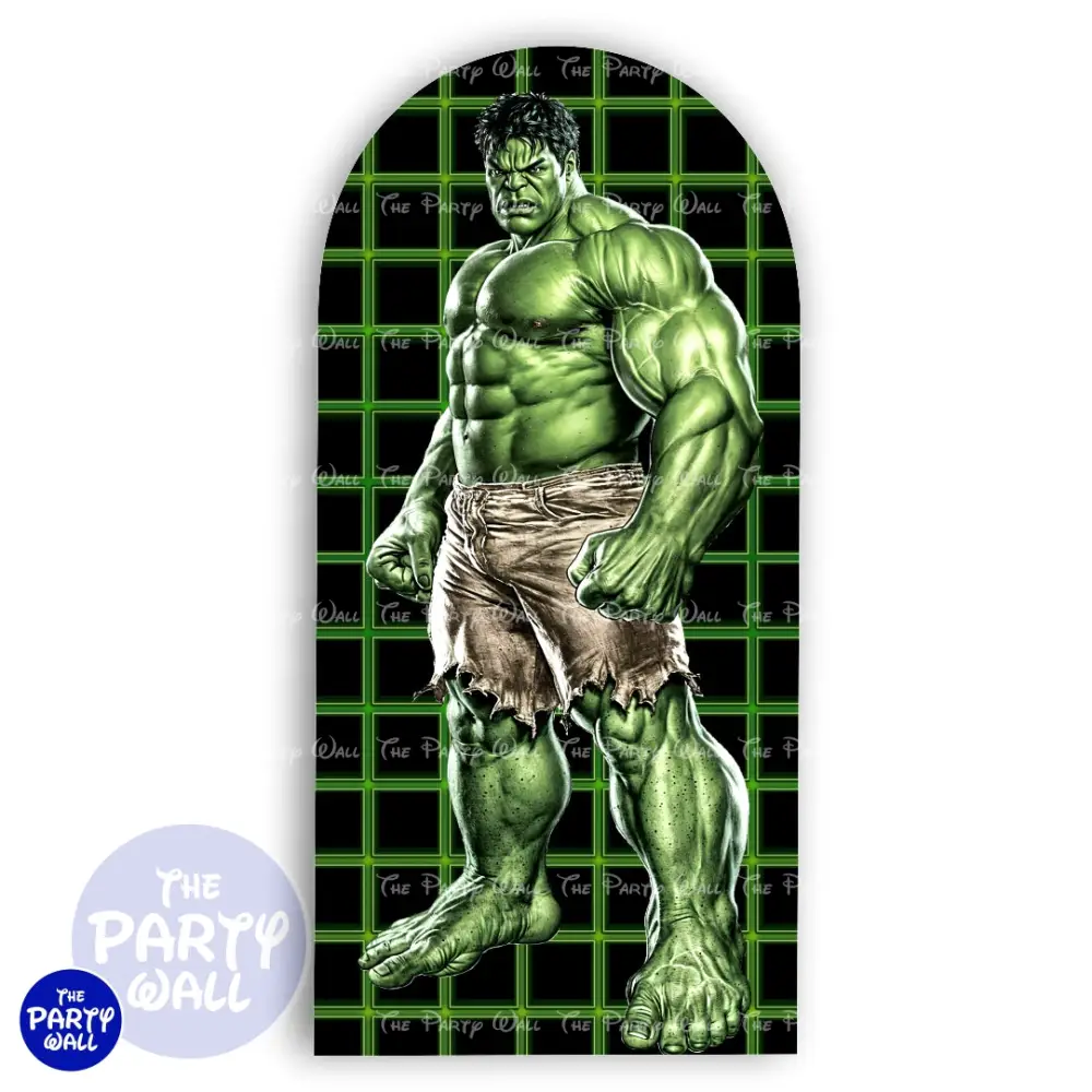 Hulk - Funda para mampara de punta redonda o rectangular The Party Wall