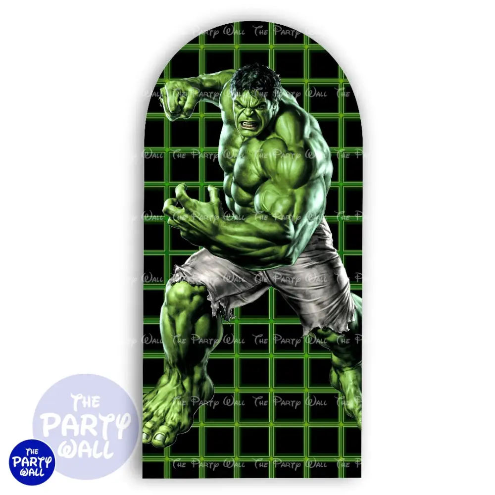 Hulk - Funda para mampara de punta redonda o rectangular The Party Wall