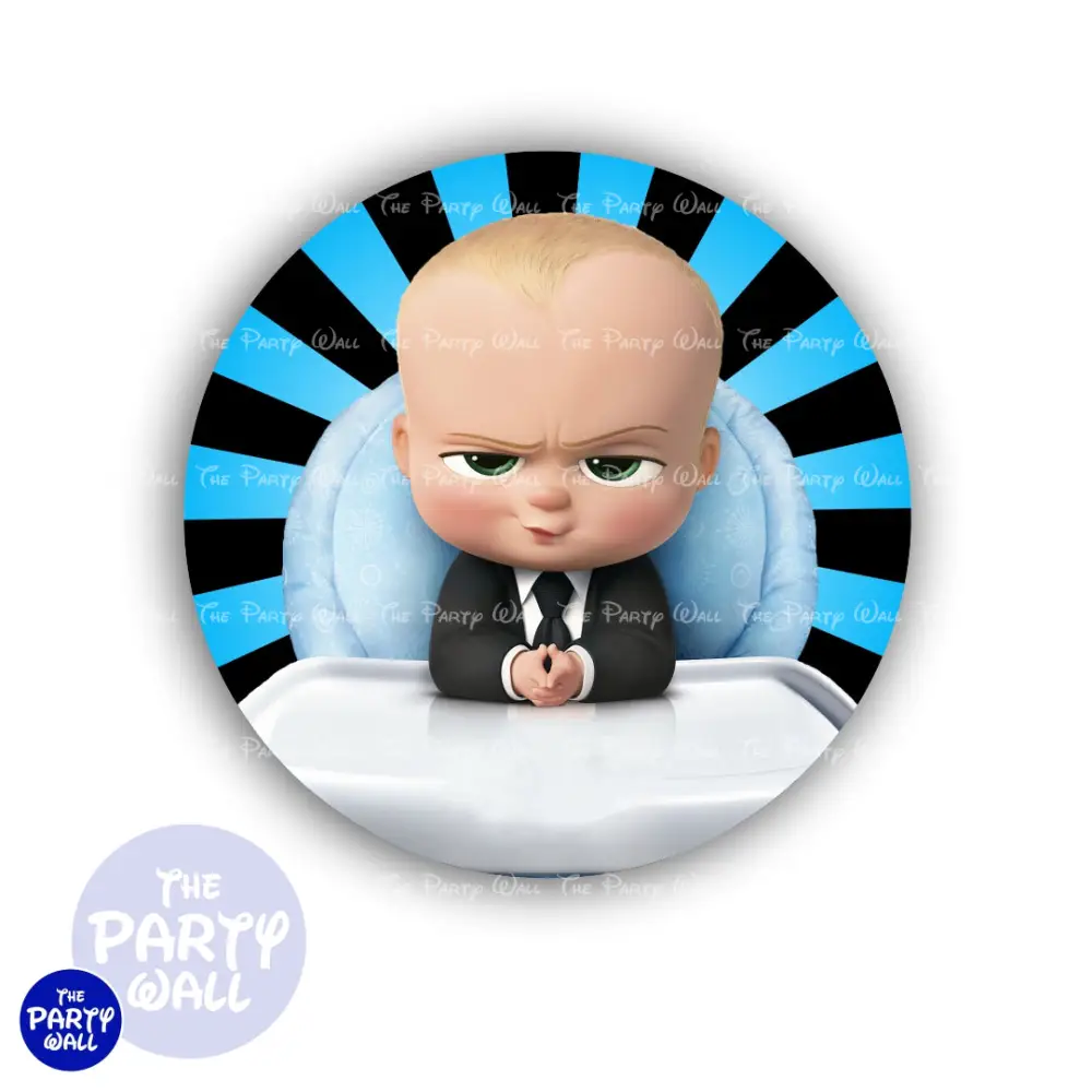 Un Jefe en Pañales/Baby Boss - Funda para mampara circular The Party Wall