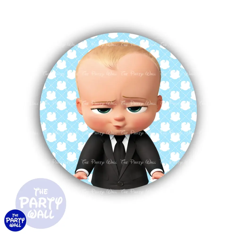 Un Jefe en Pañales/Baby Boss - Funda para mampara circular The Party Wall
