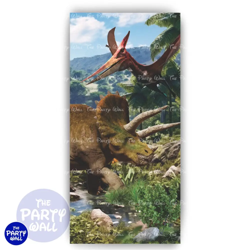Jurassic World - Funda para mampara de punta redonda o rectangular The Party Wall