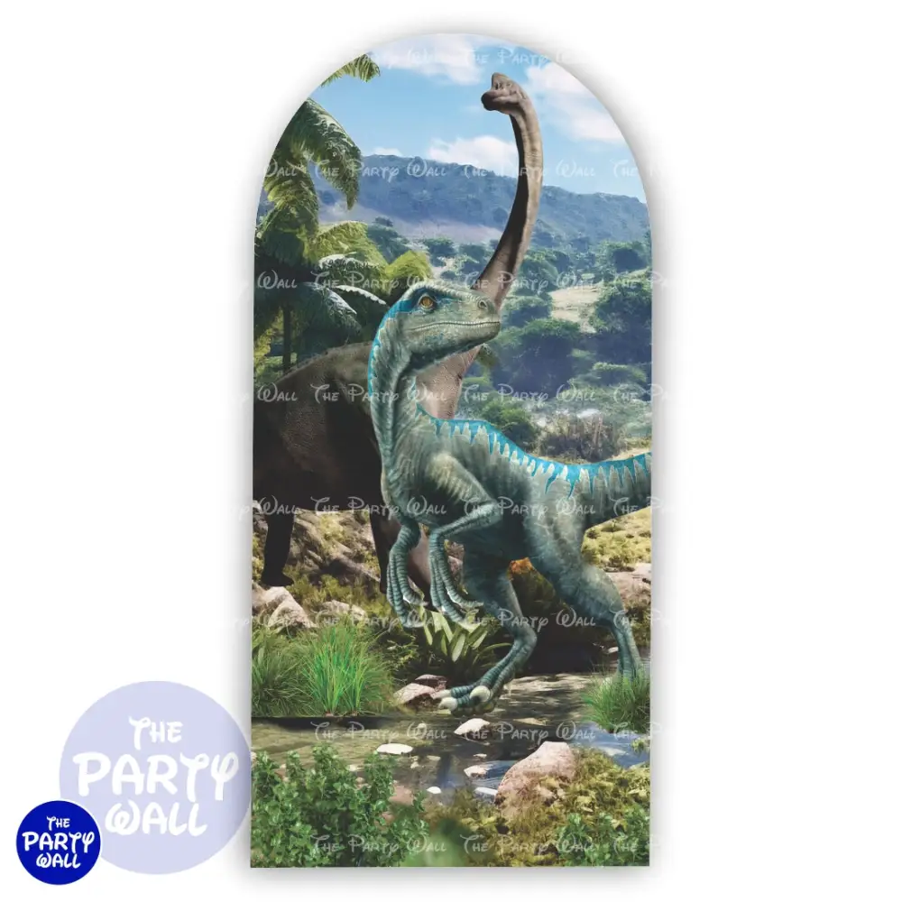 Jurassic World - Funda para mampara de punta redonda o rectangular The Party Wall