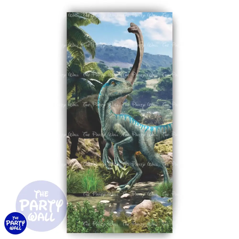 Jurassic World - Funda para mampara de punta redonda o rectangular The Party Wall