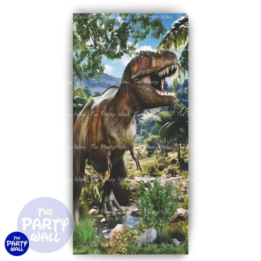 Jurassic World - Funda para mampara de punta redonda o rectangular The Party Wall