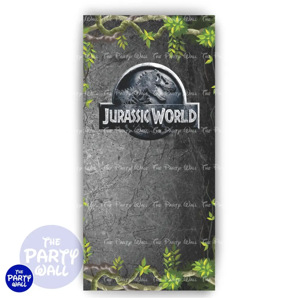 Jurassic World - Funda para mampara de punta redonda o rectangular The Party Wall