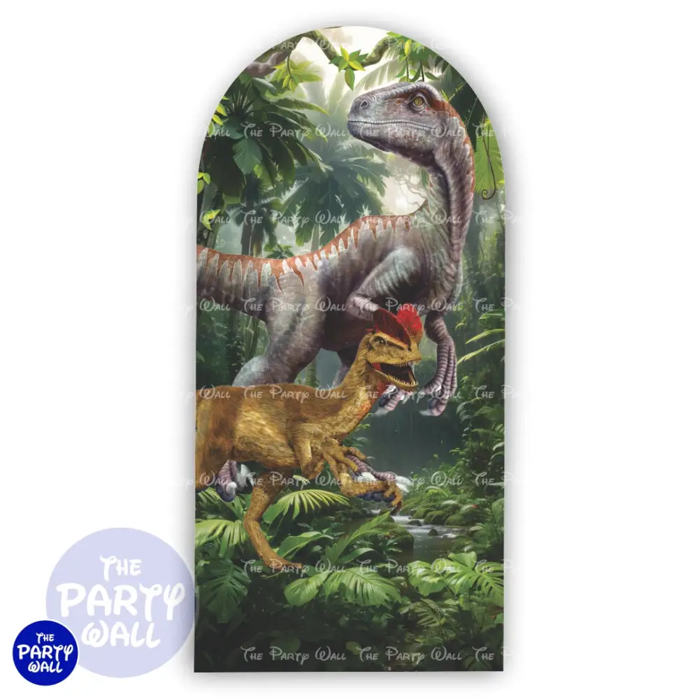 Jurassic World - Funda para mampara de punta redonda o rectangular The Party Wall