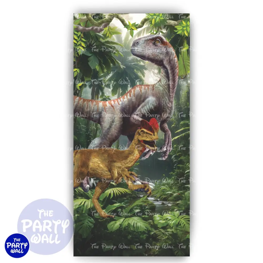 Jurassic World - Funda para mampara de punta redonda o rectangular The Party Wall