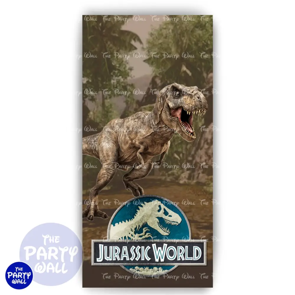 Jurassic World - Funda para mampara de punta redonda o rectangular The Party Wall