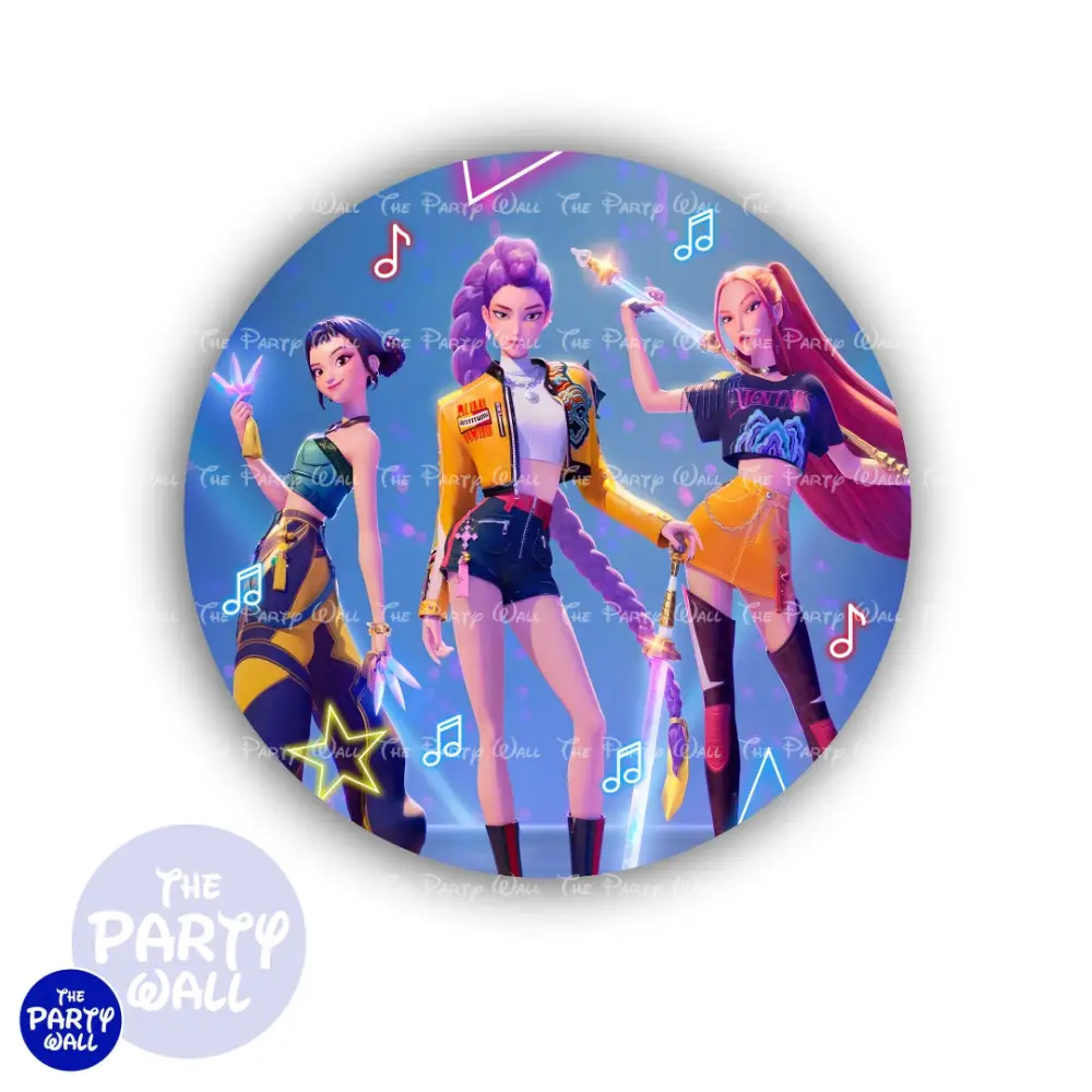 KPop Demon Hunters - Funda para mamá circular The Party Wall