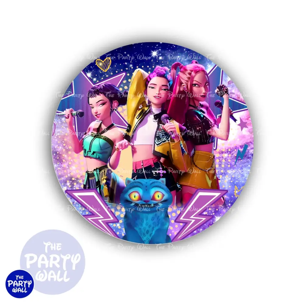 KPop Demon Hunters - Funda para mamá circular The Party Wall