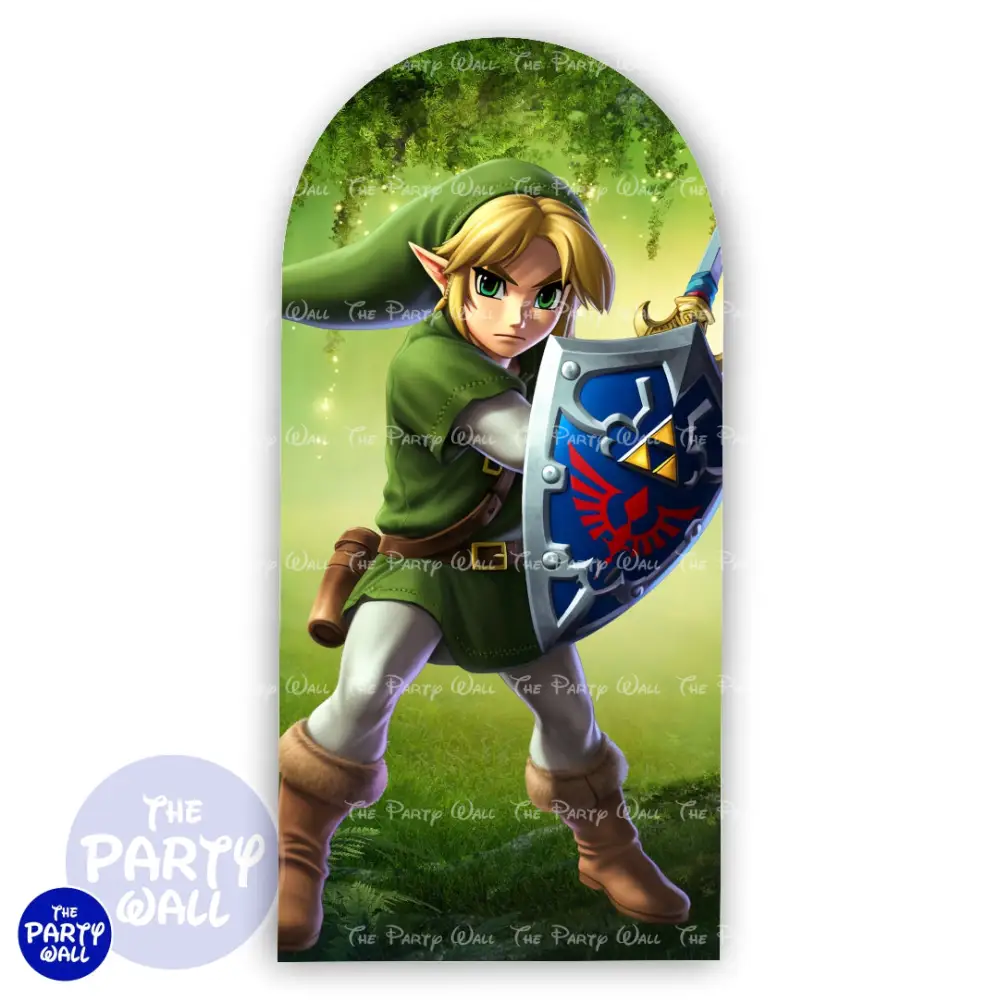 La Leyenda de Zelda - Funda para mampara de punta redonda o rectangular The Party Wall