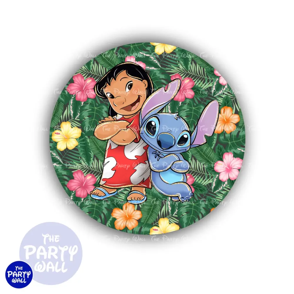 Lilo y Stitch - Funda para mamá circular The Party Wall