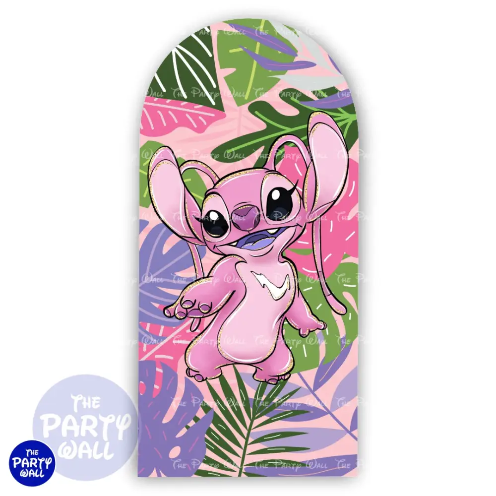 Lilo y Stitch - Funda para mampara de punta redonda o rectangular The Party Wall