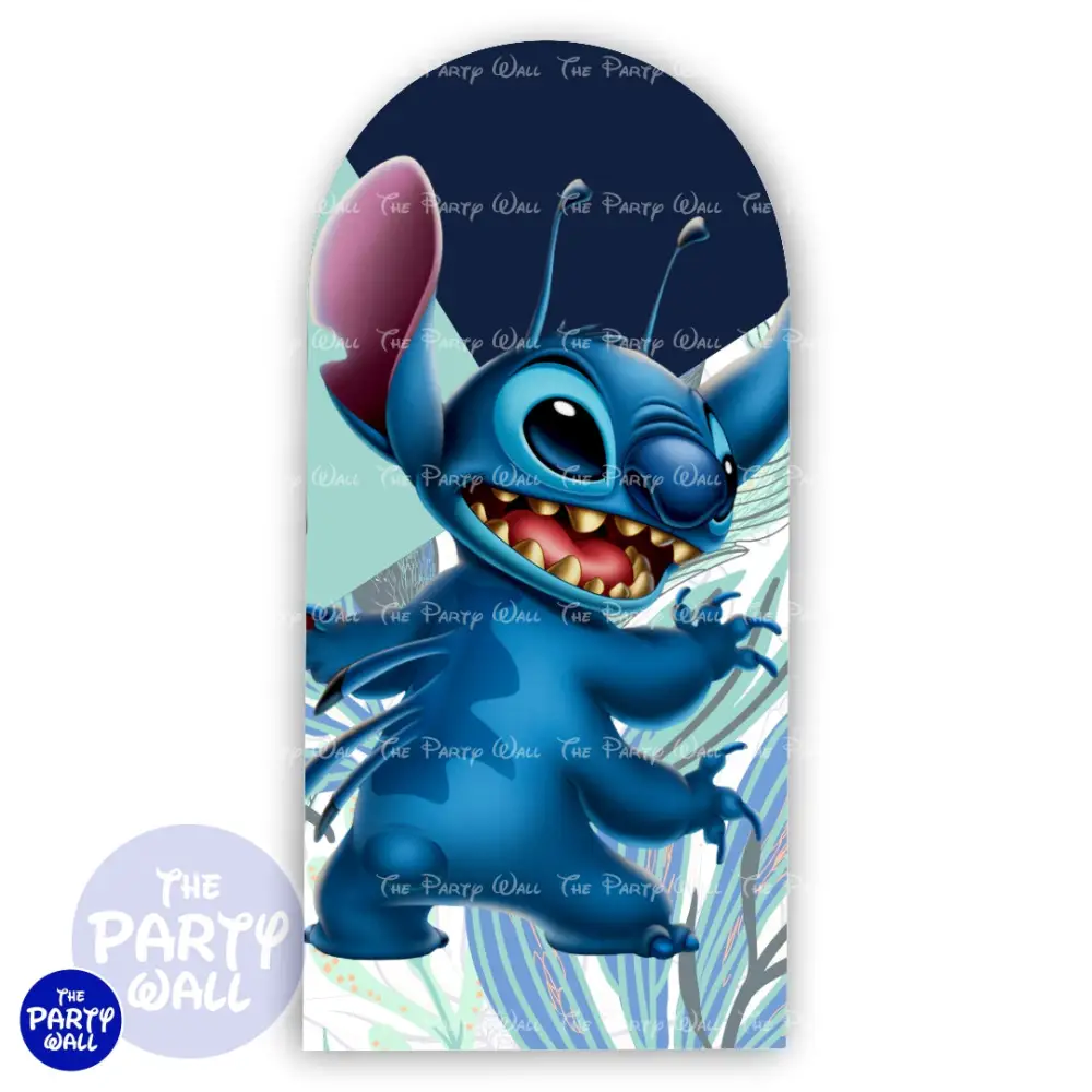 Lilo y Stitch - Funda para mampara de punta redonda o rectangular The Party Wall