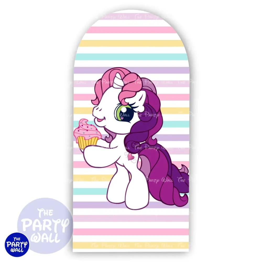 My Little Pony - Funda para mampara de punta redonda o rectangular The Party Wall