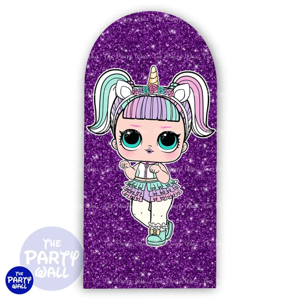 LOL Surprise - Funda para mampara de punta redonda o rectangular The Party Wall