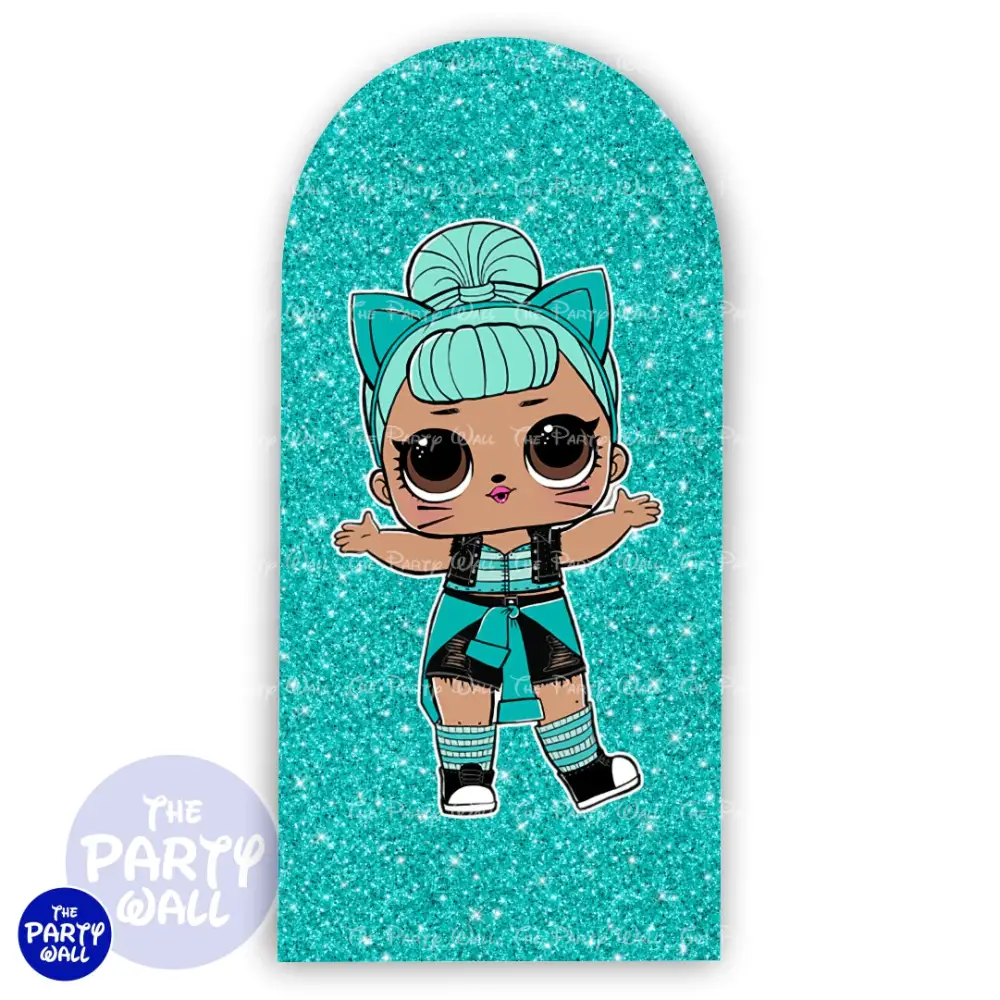 LOL Surprise - Funda para mampara de punta redonda o rectangular The Party Wall