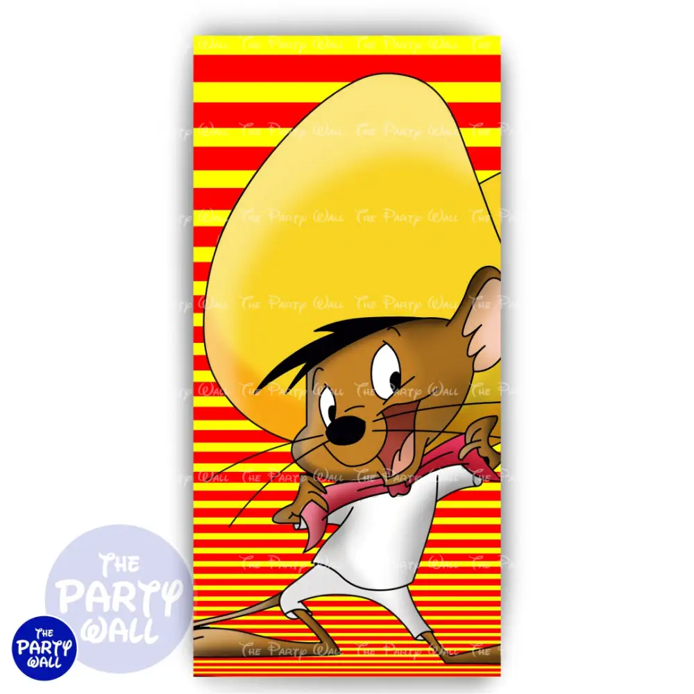 Looney Tunes - Funda para mampara de punta redonda o rectangular The Party Wall